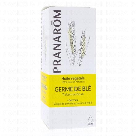 PRANAROM Huile végétale - Huile de Germe de blé 50ml bio