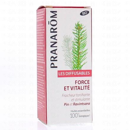 PRANAROM Les diffusables force et vitalité bio 30ml