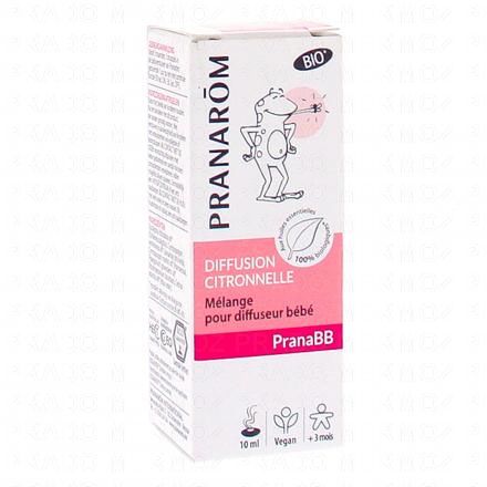 PRANAROM PranaBB Diffusion citronnelle bio 10ml