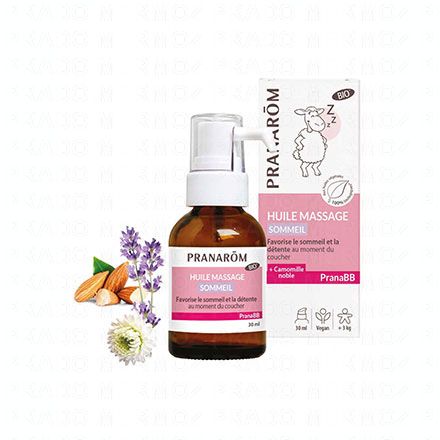 PRANAROM PranaBB Huile de massage sommeil 30ml