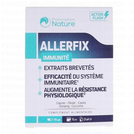 PRESCRIPTION NATURE Allerfix 15 gélules