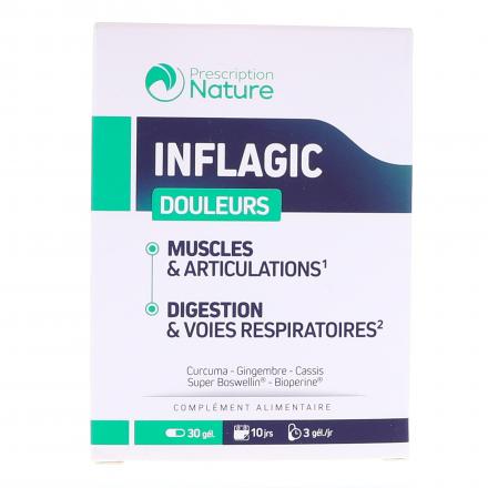 PRESCRIPTION NATURE Inflagic boite 60 gélules
