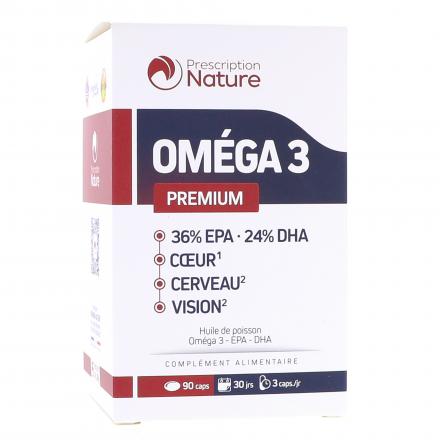 PRESCRIPTION NATURE Omega3 90 capsules