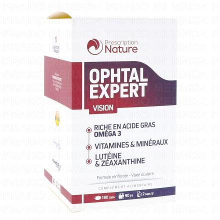 PRESCRIPTION NATURE Ophtal Expert vision 180 capsules 2