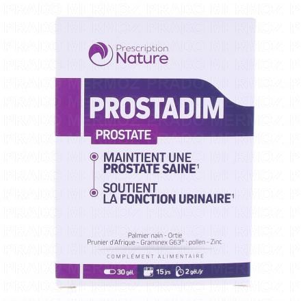 PRESCRIPTION NATURE Prostadim 30 gélules