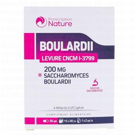 PRESCRIPTION NATURE S.Boulardii 250 mg (30 gélules)