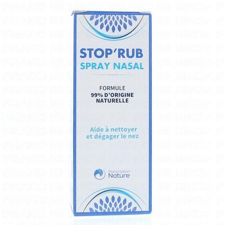 PRESCRIPTION NATURE STOP'RUB Spray Nasal 15ml