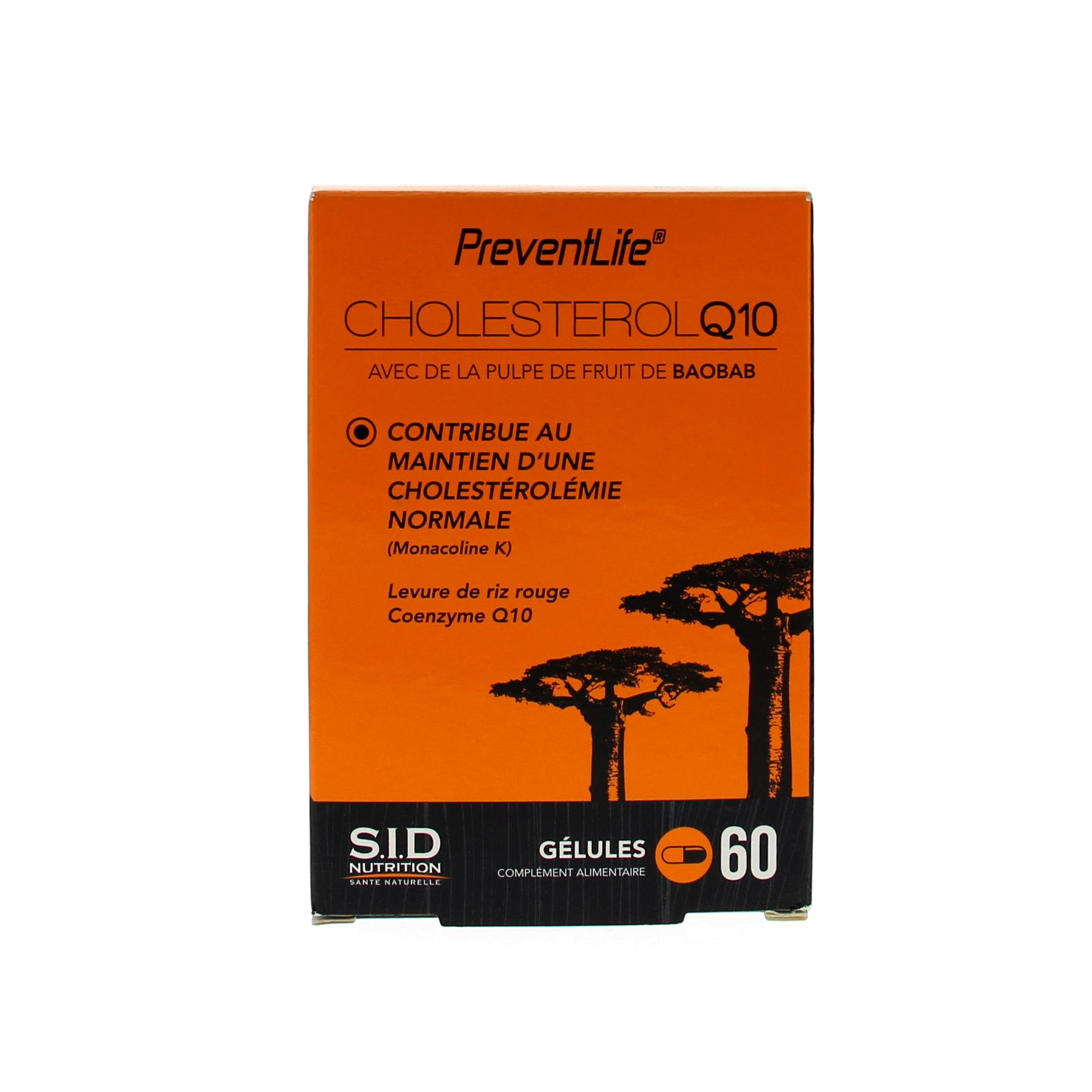 PREVENTLIFE CholesterolQ10 60 gélules Parapharmacie en ligne Prado