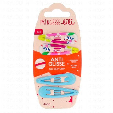 PRINCESSE LILI Barrettes anti-glisse x4 ref4630