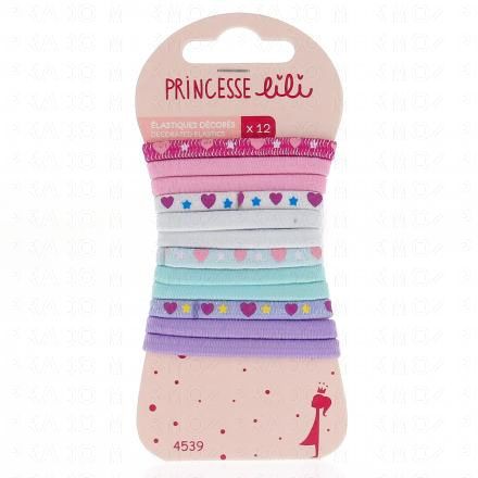 PRINCESSE LILI Elastique Fantaisie décorés x12