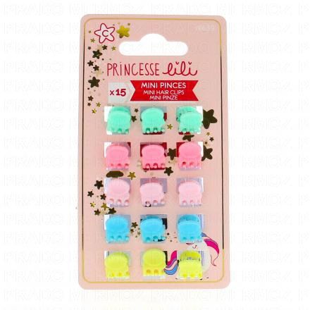 PRINCESSE LILI Mini Pinces x15