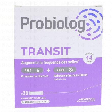 PROBIOLOG Transit fibre sticks x 28