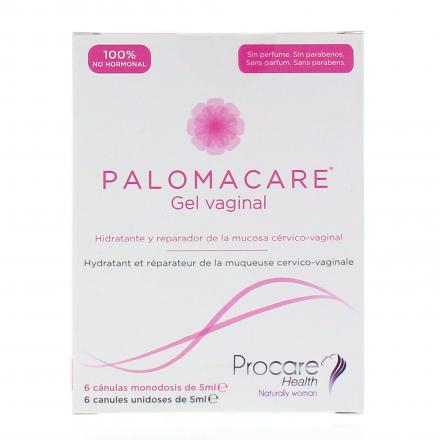 PALOMACARE Gel vaginal hydratant et réparateur canules unidoses x 6