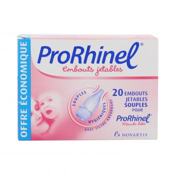 PRORHINEL Embouts jetables mouche bébé (20 embouts)