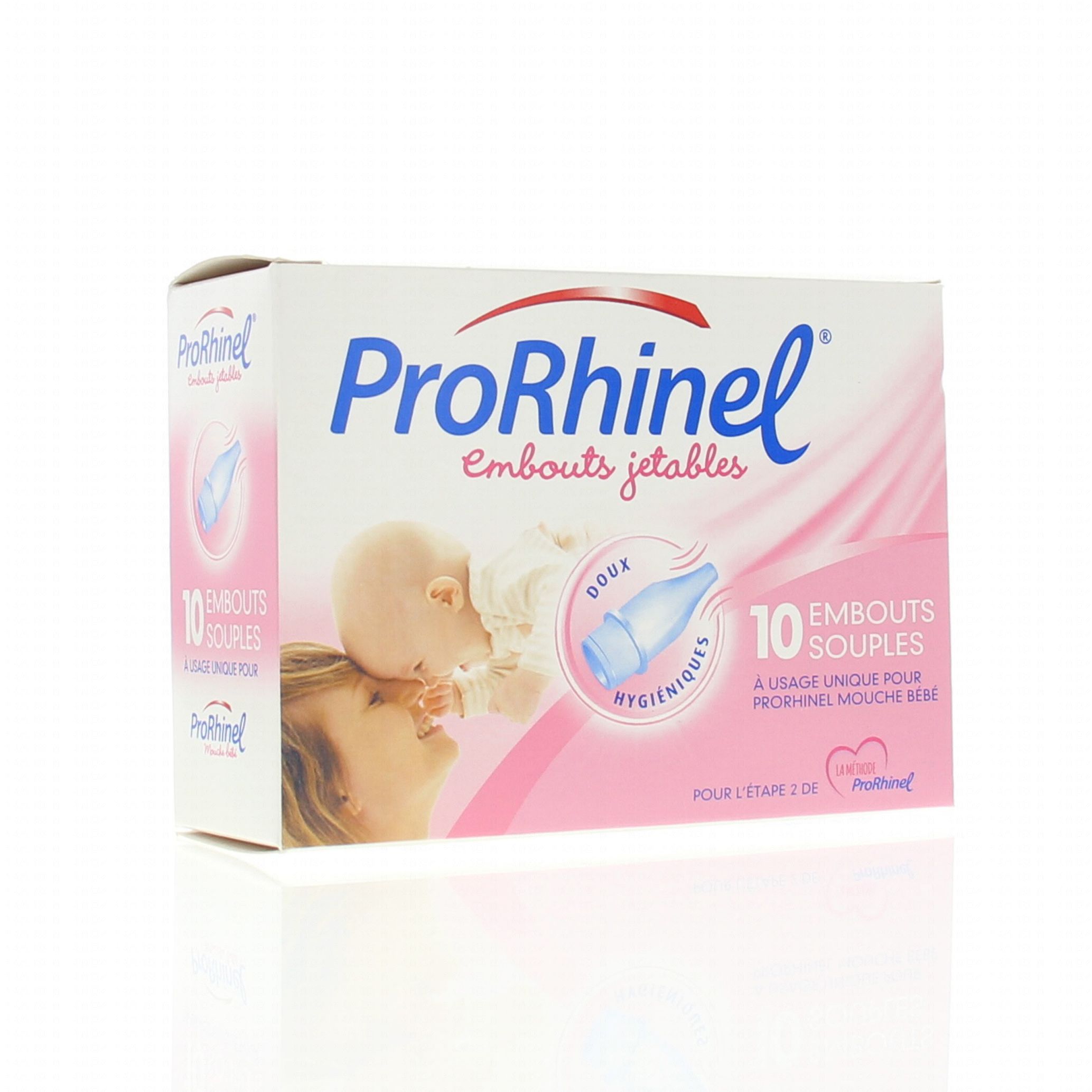 PRORHINEL Embout nasal bébé boîte x10 - Parapharmacie Prado Mermoz