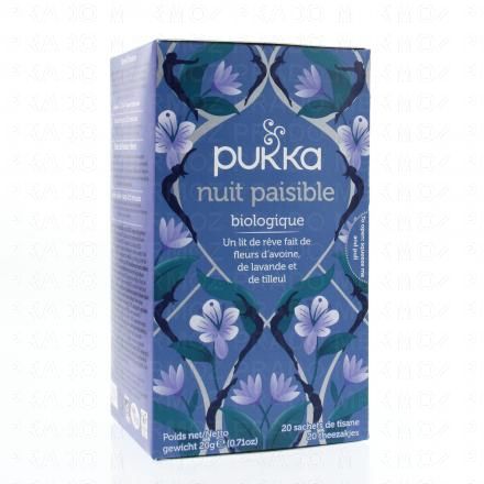 INFUSION NUIT PAISIBLE (20 INFUSETTES), PUKKA