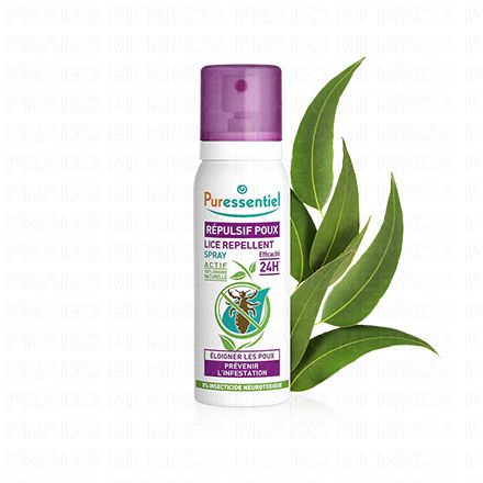 PURESSENTIEL Anti poux repulsif poux spray 75ml
