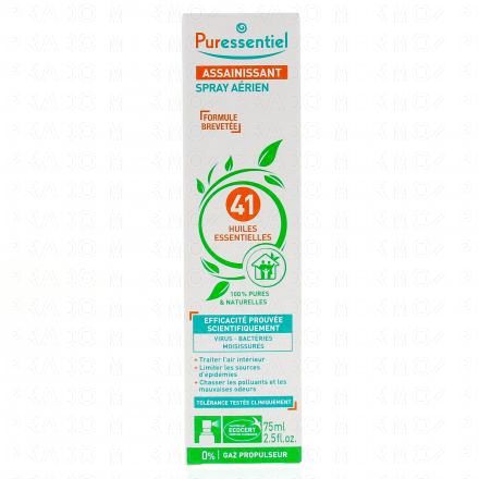 PURESSENTIEL Assainissant aux 41 huiles Essentielles spray 75ml