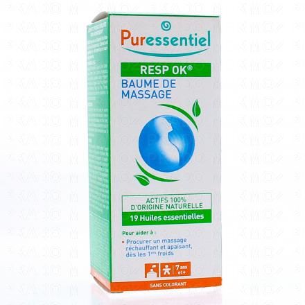 PURESSENTIEL Baume respiratoire aux 19 huiles essentielles