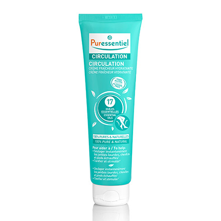 PURESSENTIEL Circulation cr&egrave;me fra&icirc;cheur tube 100ml