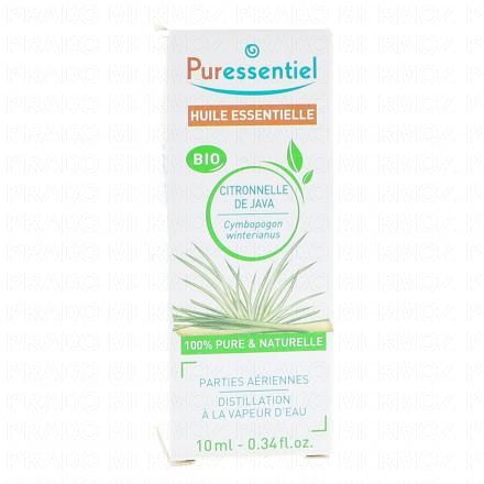 PURESSENTIEL Citronnelle de java bio flacon 10ml