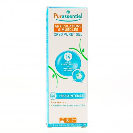 PURESSENTIEL Cryo Pure articulations & muscles gel 80 ml