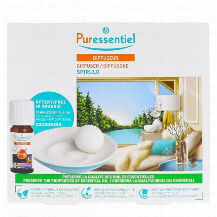 Diffuseur Spirulo complexe + diffusion Cocooning offert