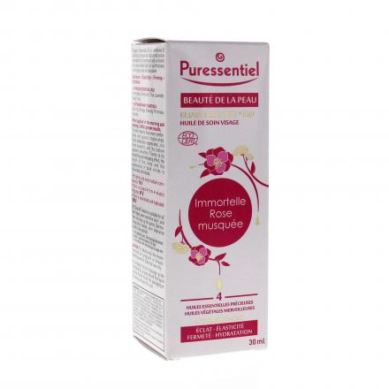 PURESSENTIEL Elixir essentiel BIO Immortelle Rose Musquée flacon 30ml