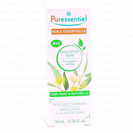 PURESSENTIEL Eucalyptus radié bio flacon 10ml