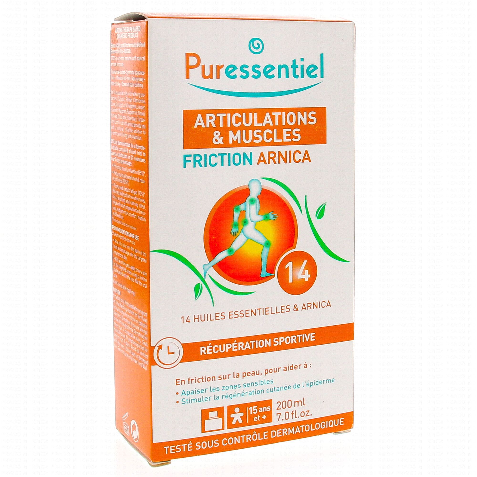 PURESSENTIEL Articulations et Muscles Friction aux 14 Huiles