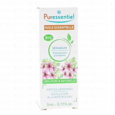 PURESSENTIEL G&eacute;ranium bio flacon 5ml