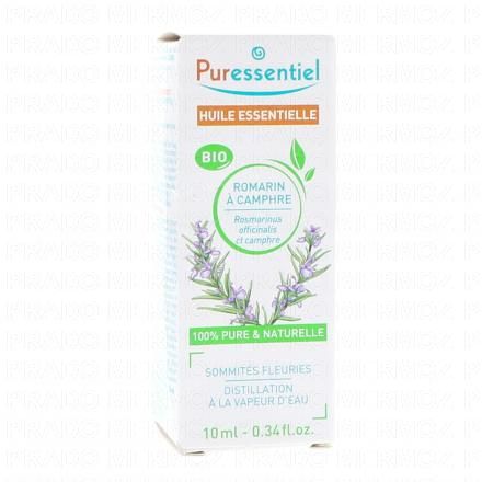 Huile essentielle Romarin à camphre bio flacon 10ml 4