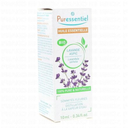 Huile essentielle bio lavande aspic flacon 10ml 3