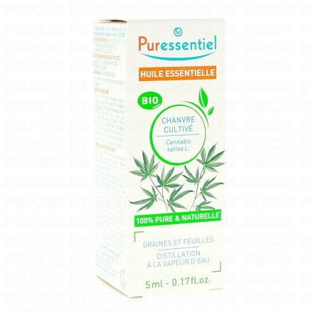 Huile essentielle chanvre cultivé bio 5ml