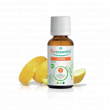 PURESSENTIEL Huile essentielle citron bio 30ml