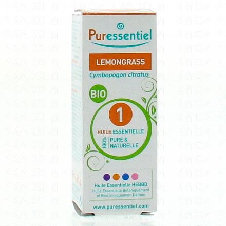 PURESSENTIEL Huile essentielle de Lemongrass flacon 10 ml