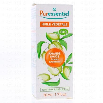 PURESSENTIEL Huile végétale Amande douce bio 50ml
