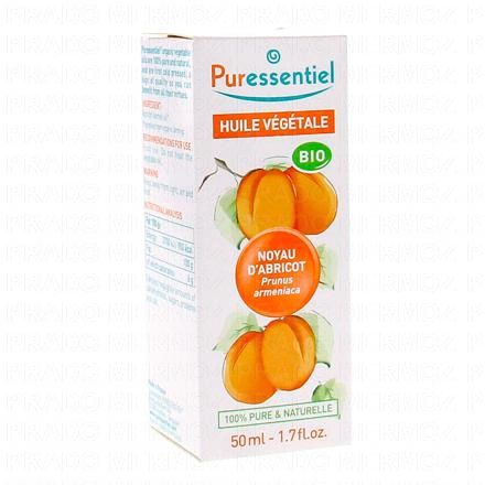 PURESSENTIEL Huile végétale Noyau d'Abricot bio 50ml