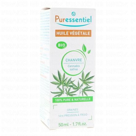Huile végétale chanvre bio flacon 30ml