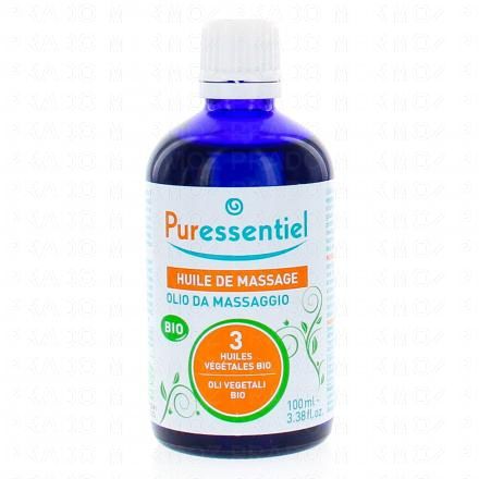 PURESSENTIEL Huile végétale de massage flacon 100ml