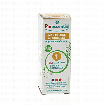 PURESSENTIEL Marjolaine à coquilles bio flacon 5ml