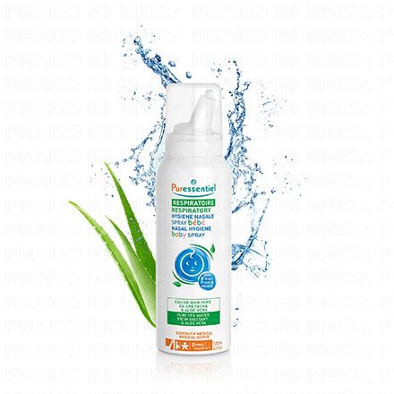 PURESSENTIEL Respiratoire Hygiène Nasale Spray Bébé 120ml