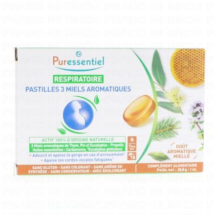 Respiratoire Pastilles aux 3 Miels Aromatiques 18 pastilles 2