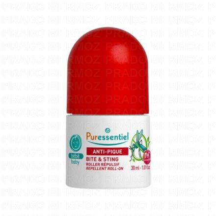 PURESSENTIEL Roller répulsif anti-pique bébé roll-on 30ml