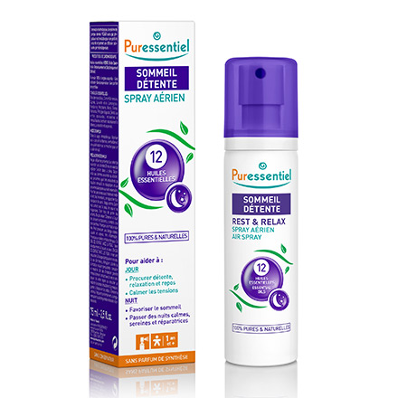 PURESSENTIEL Spray sommeil détente aux 12 huiles essentielles spray 75ml