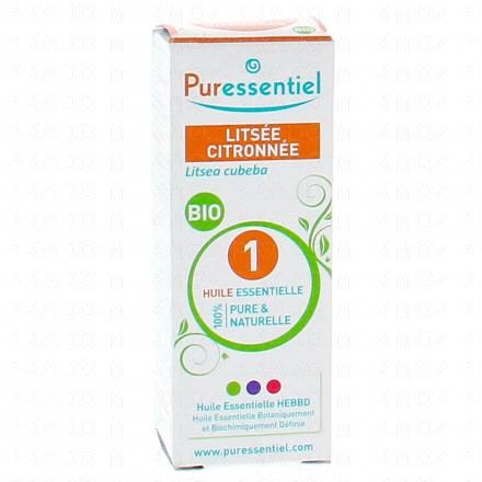 PURESSENTIEL huile essentielle litsée citronnée flacon 5ml