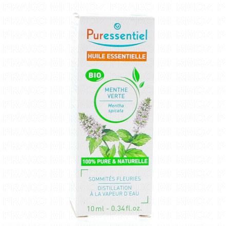 PURESSSENTIEL Huile essentielle menthe verte bio 10ml 2