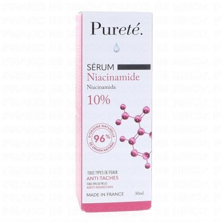 PURETE Sérum niacinamide 10% anti-taches 30 ml