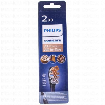 Philips Sonicare A3 Premium 2 Têtes de brosse de rechange souple