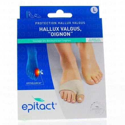 EPITACT Protection hallux valgus à l'epithelium 26 grand modèle 12 cm